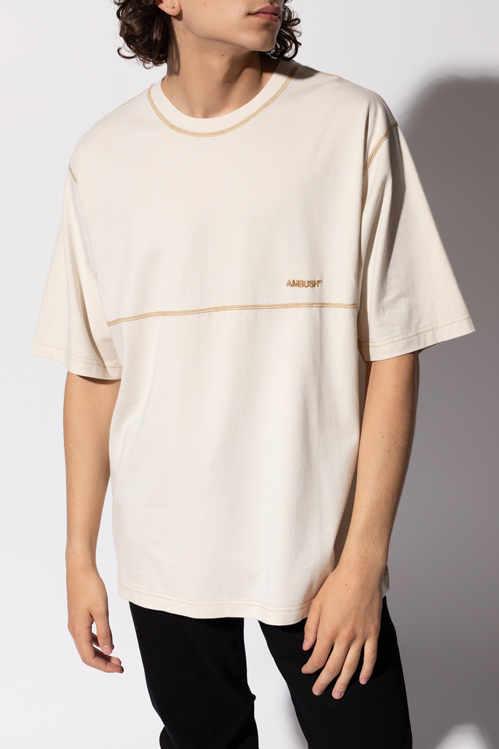 shirt with stitching details | Ambush T - Men's Clothing - T-shirt